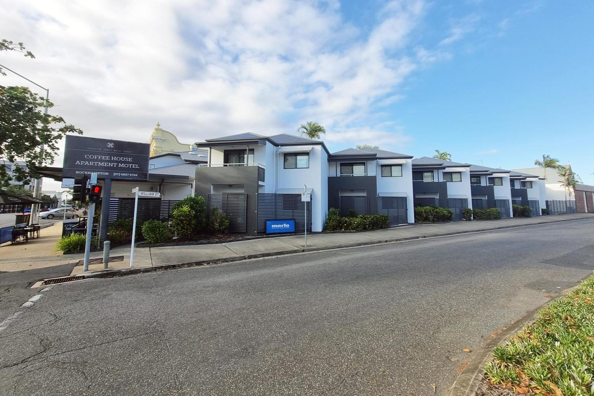 Coffee House Apartment Motel Rockhampton Exterior foto